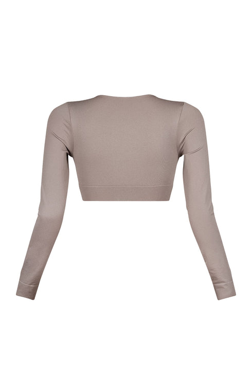 Jayce Contour Clasp Long Sleeve Top