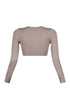 Jayce Contour Clasp Long Sleeve Top