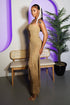 Cabo Crochet Fringe Cutout Maxi Dress