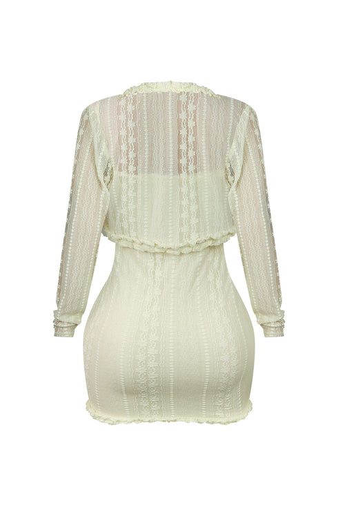 Rafaela Lace Dress with Cardigan SET