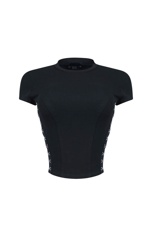 Zinnia Hook & Eye Detail Top