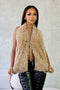 Sugar Puff Fur Halter Vest
