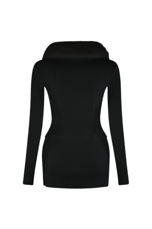 Be Fur Real Trim Top & Skirt SET matching sets EDGE