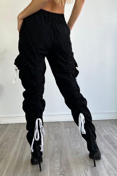 Call Me Cargo Pants - Black - KNOWSTYLE - EDGE - EDGEONLINESTORE