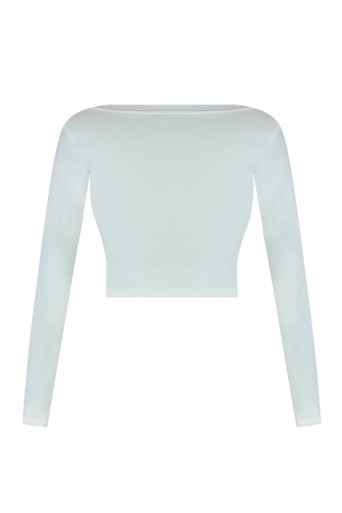 Soft Smooth Long Sleeve Crop Top Crop Top EDGE