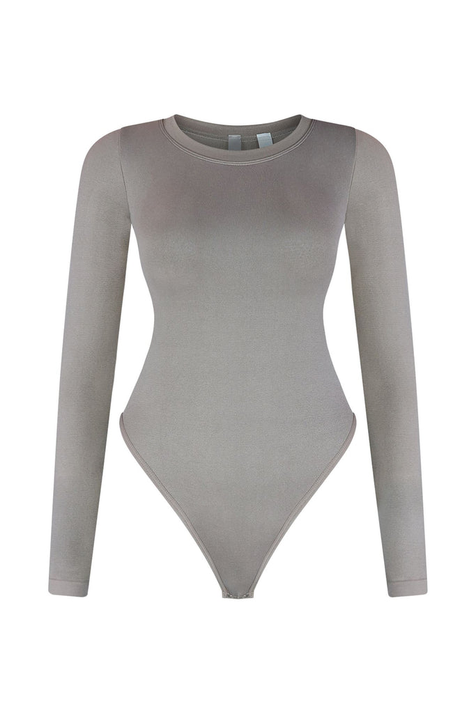 Soft Smooth Long Sleeve Bodysuit Bodysuit EDGE Small/Medium Ash 