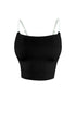 Khloe Clear Strap Crop Top Crop Top EDGE
