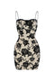 I Want You Floral Mini Dress Dresses EDGE Small Beige