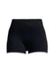 Snatched Basic Boy Shorts Bottoms EDGE Small/Medium Black