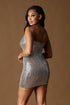 Forever I'm Ready All-Over Sequin Mini Dress - Brown - KNOWSTYLE - EDGE - EDGEONLINESTORE