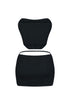 Melanie Bustier Top & Mini Skirt SET matching sets EDGE
