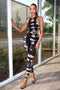 Maple Tie Dye Sleeveless Jumpsuit Rompers + Jumpsuits EDGE Small Multi