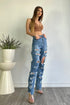Charlie, Last Name Wilson Distressed Jeans - Denim - KNOWSTYLE - EDGE - EDGEONLINESTORE