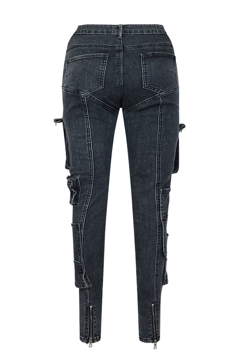 Shannon Cargo Washed Skinny Jeans jeans EDGE