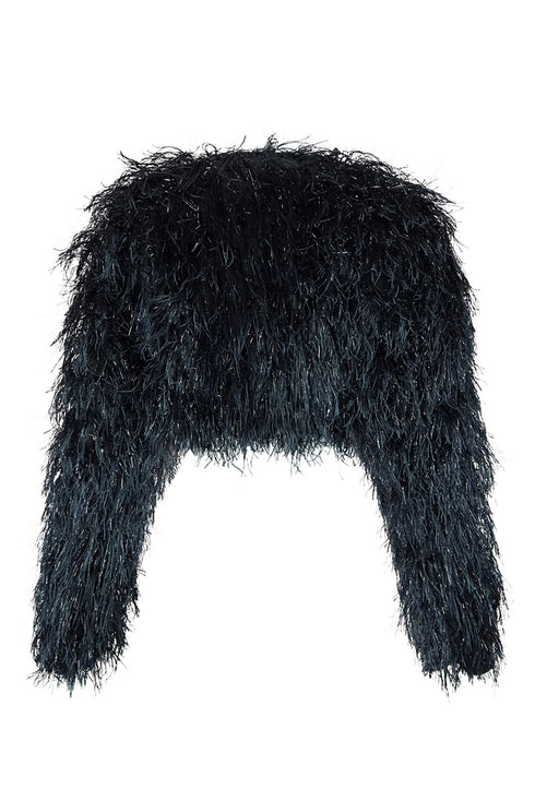 New Era Shaggy Metallic Jacket Outerwear EDGE