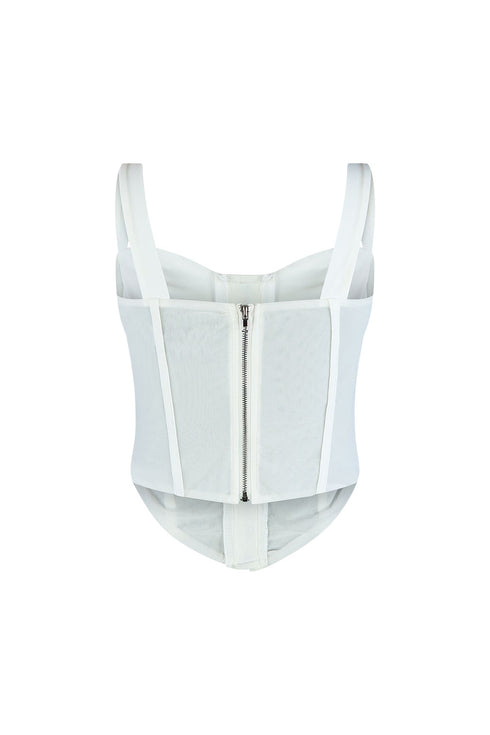 Go Getter Mesh Corset Top Crop Top EDGE