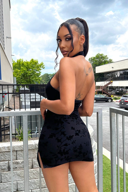 Geisha Mini Dress - Black - KNOWSTYLE - EDGE - EDGEONLINESTORE