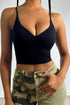 Everyday Tank Crop Top Apparel & Accessories KNOWSTYLE Small Black