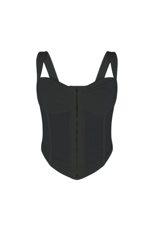 Go Getter Mesh Corset Top Crop Top EDGE