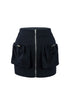 Energetic Pocket Mini Cargo Skirt SKIRT EDGE Small Black