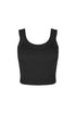 Sienna Ribbed Crop Top Crop Top EDGE Small/Medium Black