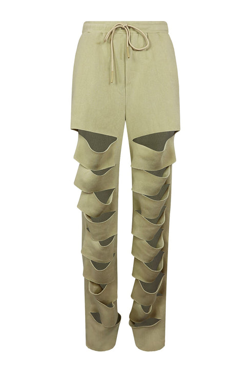 This Is Me Cutout Pants pants EDGE Small Sand