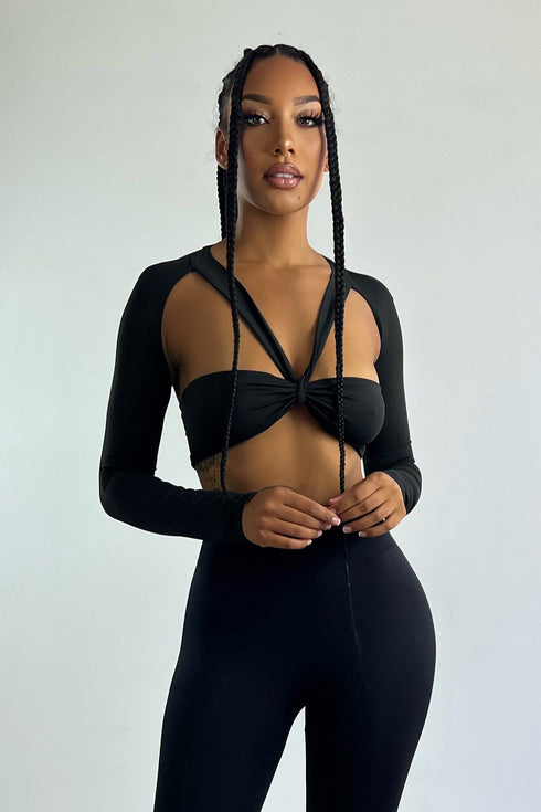 Not So Basic Cut Out Top Apparel & Accessories KNOWSTYLE