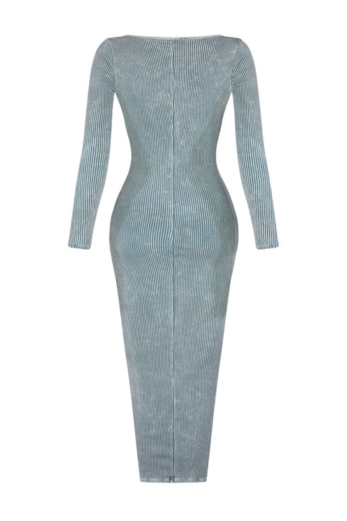 Nadia Mineral Washed Midi Dress Dresses EDGE