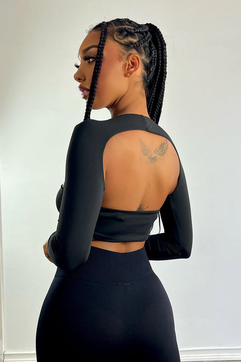 Not So Basic Cut Out Top Apparel & Accessories KNOWSTYLE