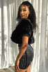 Lavish Faux Fur Cropped Cover Up Outerwear EDGE