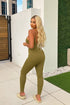 Premium Basic Catsuit - Olive - KNOWSTYLE - EDGE - EDGEONLINESTORE