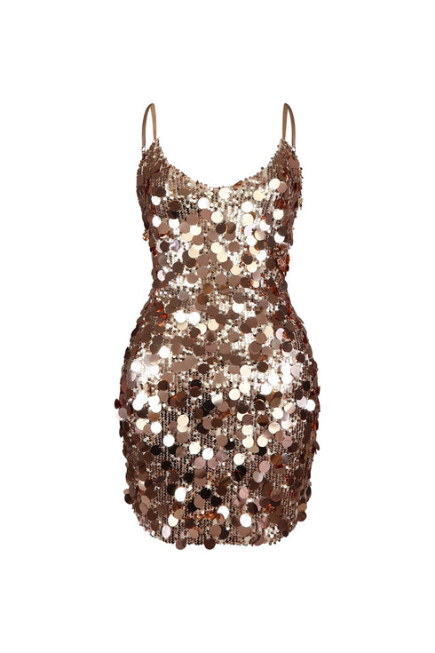 Sweetest Girl Sequin Tank Mini Dress Dresses EDGE