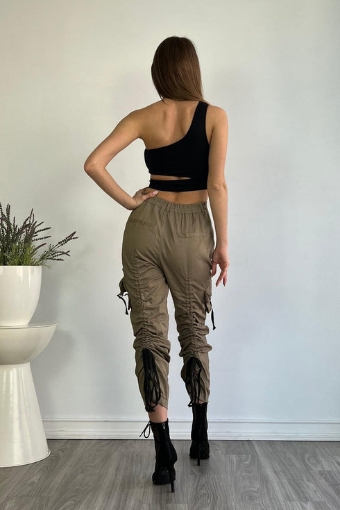 Call Me Cargo Pants - Olive - KNOWSTYLE - EDGE - EDGEONLINESTORE