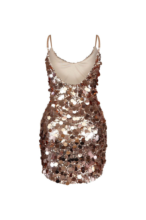 Sweetest Girl Sequin Tank Mini Dress Dresses EDGE