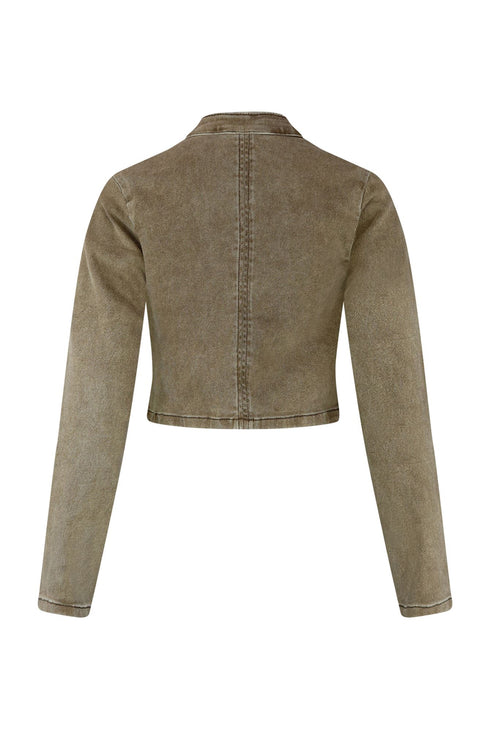 Lover Girl Washed Graphic Jacket Outerwear EDGE