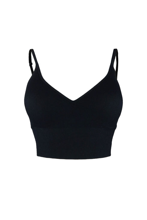Everyday Tank Crop Top Apparel & Accessories KNOWSTYLE Small Black