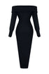 Mackenzie Off Shoulder Knit Dress Dresses EDGE