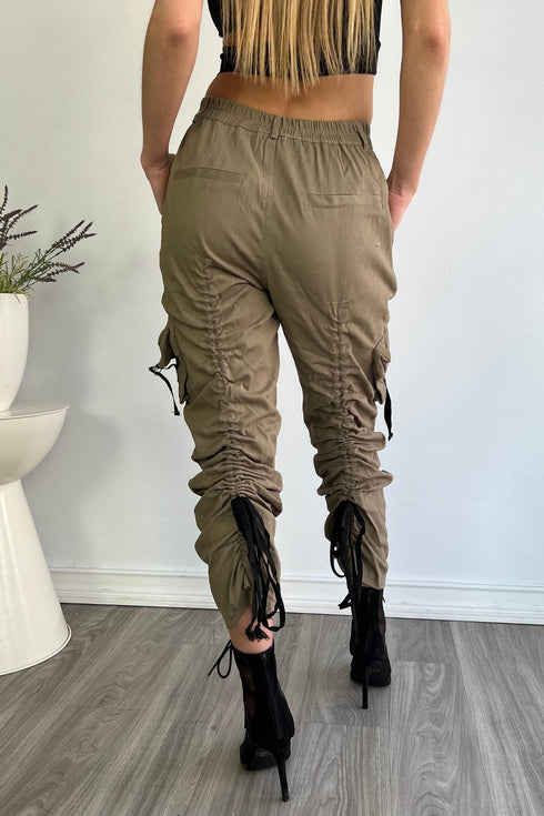 Call Me Cargo Pants - Olive - KNOWSTYLE - EDGE - EDGEONLINESTORE