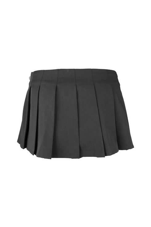 It Girl Low Rise Belted Mini Skirt Apparel & Accessories KNOWSTYLE