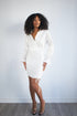 Camilla Shirt Dress - Off White - KNOWSTYLE - EDGE - EDGEONLINESTORE