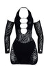 Buffy Hallow Out Halter Dress With Gloves Dress EDGE
