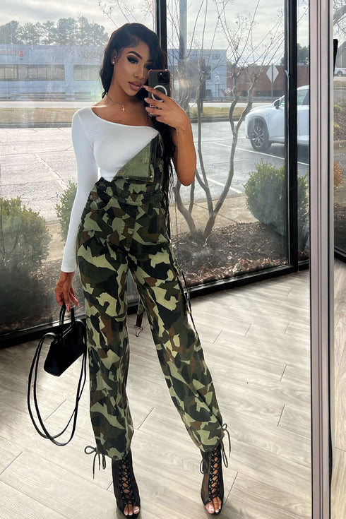 Gunner Baggy Cargo Overalls Rompers + Jumpsuits EDGE Small Army