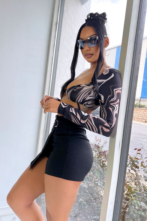 Roger Cargo Belted Skort SKIRT EDGE