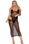 Mesh Bodystocking Lingerie Set - Black - KNOWSTYLE - EDGE - EDGEONLINESTORE