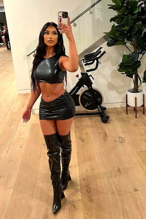 Ryder Low Rise Skirt SET Apparel & Accessories KNOWSTYLE