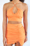Summer Fling Skirt Set - Orange - KNOWSTYLE - EDGE - EDGEONLINESTORE
