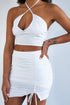Summer Fling Skirt Set - White - KNOWSTYLE - EDGE - EDGEONLINESTORE