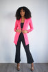 The Ritz Open Blazer - Fuchsia - KNOWSTYLE - EDGE - EDGEONLINESTORE