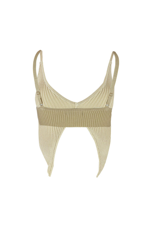 Guiliana Knit V Neck Top Top EDGE