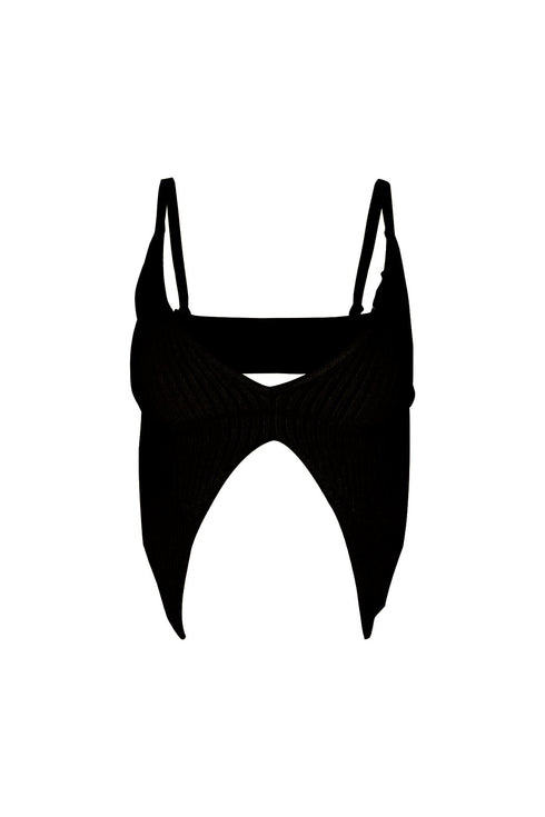 Guiliana Knit V Neck Top Top EDGE